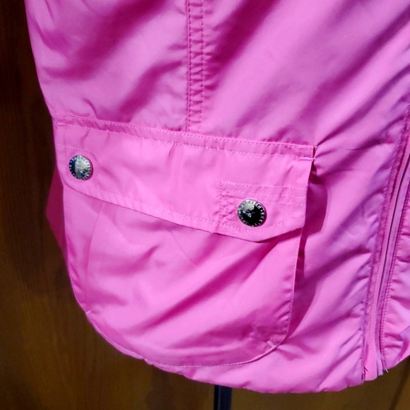 Lauren Ralph Lauren pink black reversible vest nwot - Picture 2 of 9